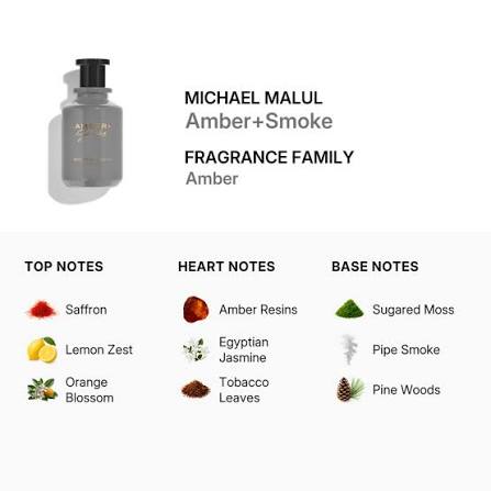 Michael Malul Amber + Smoke