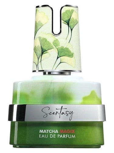 Armaf Scentasy Matcha Magix Eau de Parfum 100 ml bottle – creamy matcha tea fragrance with soft vanilla and musky woody base