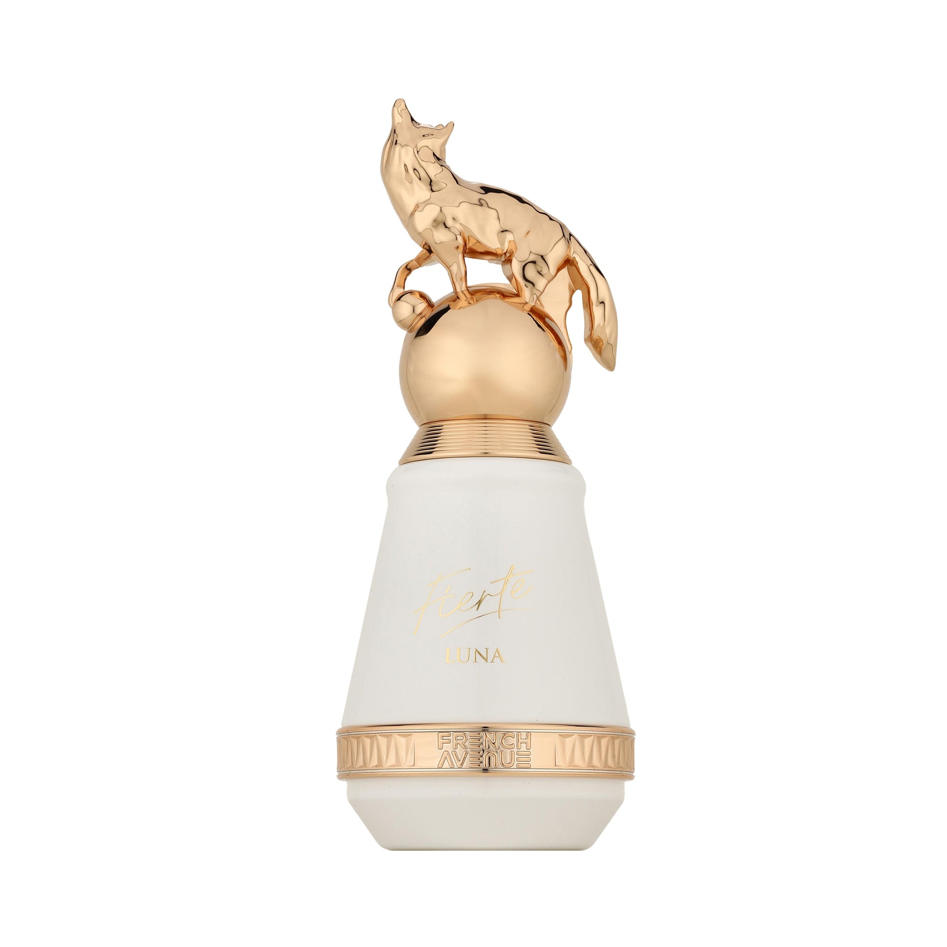 French Avenue Fierte Luna Eau de Parfum 100 ml bottle – creamy sweet floral fragrance with vanilla and warm amber base