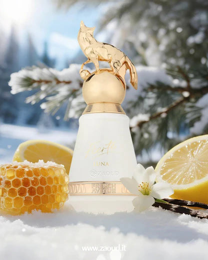 French Avenue Fierte Luna Eau de Parfum 100 ml bottle – creamy sweet floral fragrance with vanilla and warm amber base