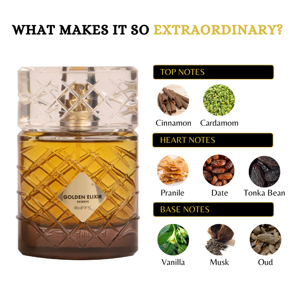 Riiffs Golden Elixir Reserve Extrait de Parfum 100 ml (3.4 oz) product image 2