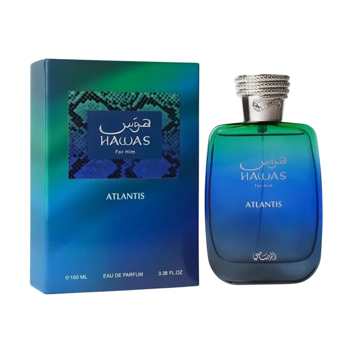 Rasasi Hawas Atlantis Eau de Parfum 100 ml (3.4 oz)