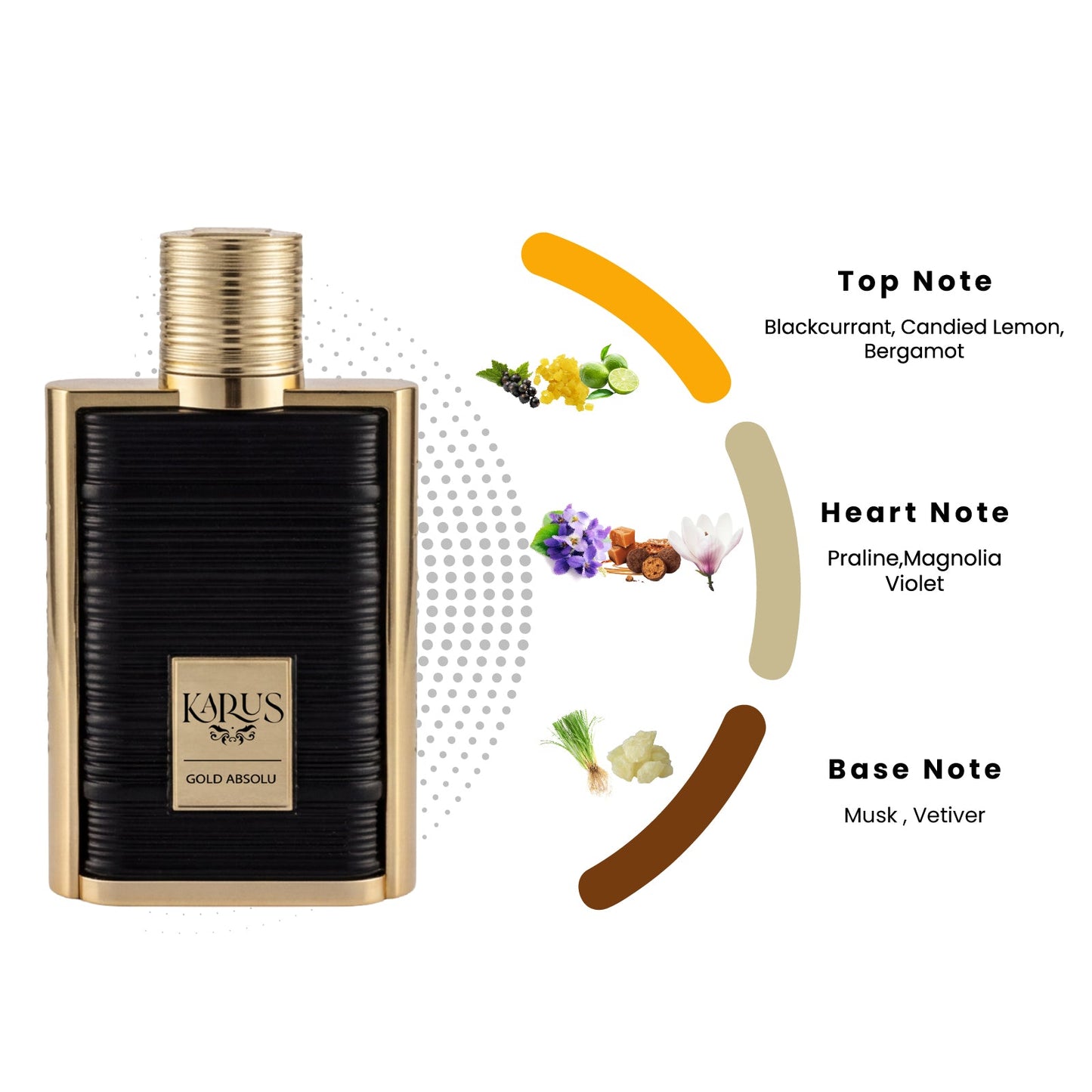 Khadlaj Karus Gold Absolu Eau de Parfum 100 ml (3.4 oz) product image 1