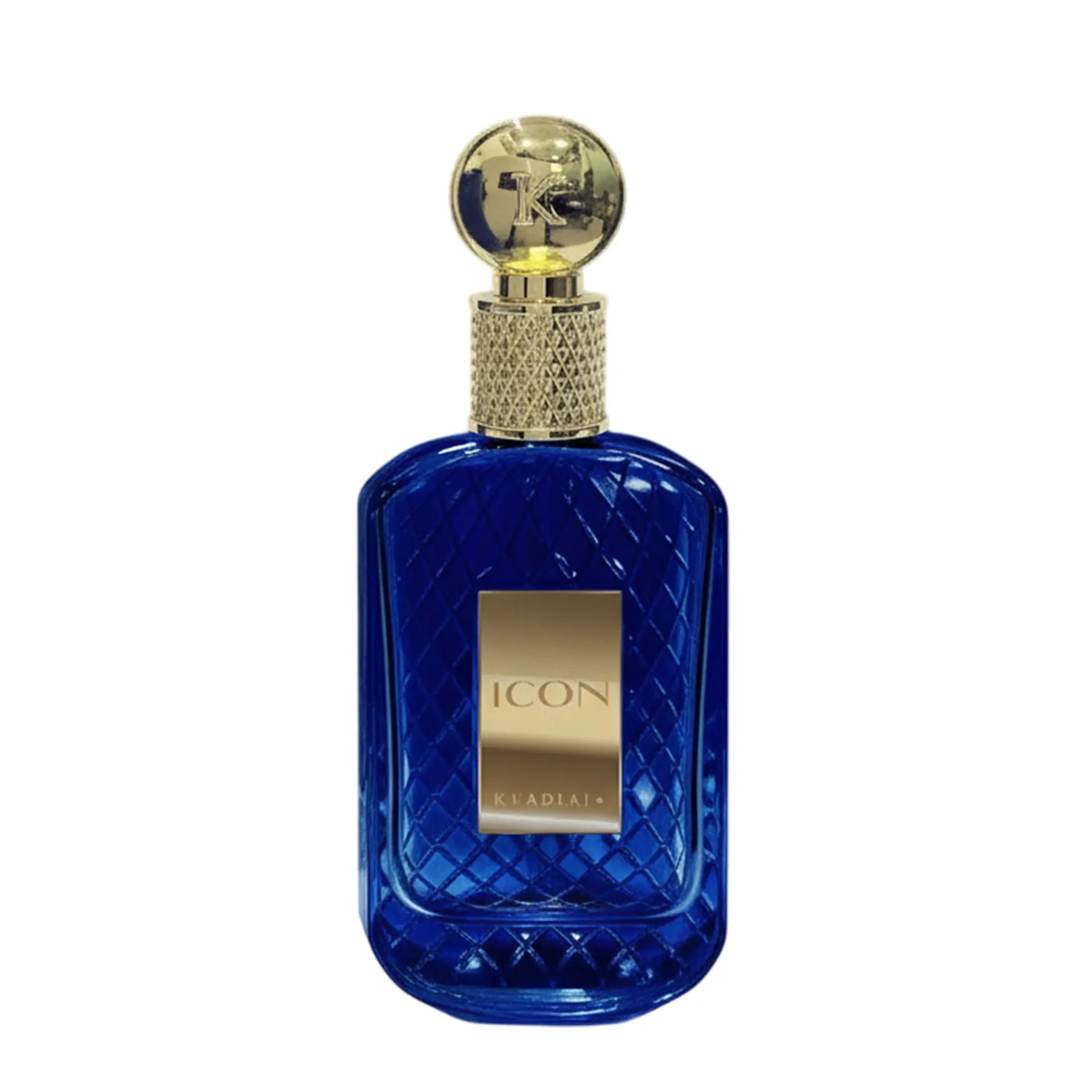 Khadlaj Icon Eau de Parfum 100 ml bottle – oriental woody fragrance with bergamot, incense, suede, sandalwood, and amber base
