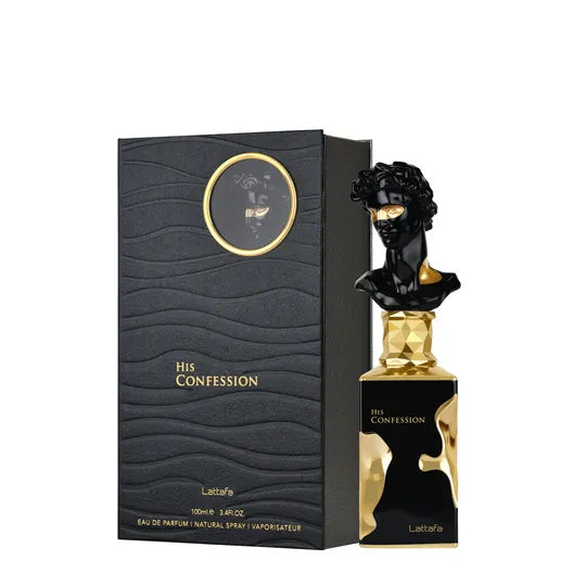 His Confession by Lattafa Men’s Eau de Parfum 100ml (3.4 oz)