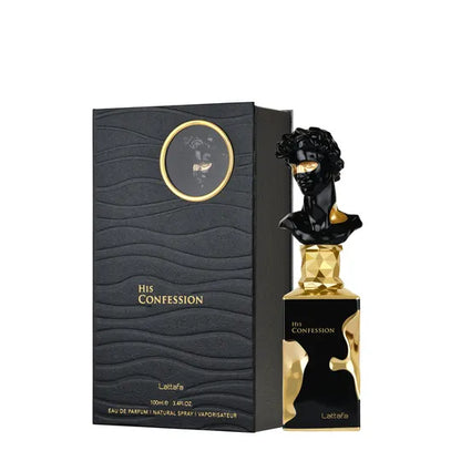 His Confession by Lattafa Men’s Eau de Parfum 100ml (3.4 oz)
