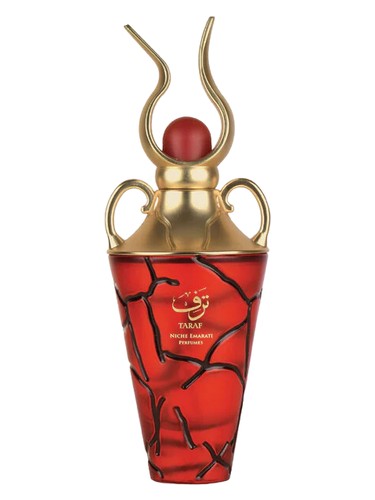Lattafa Taraf Eau de Parfum 100 ml bottle – fruity floral gourmand fragrance with pear, praline, vanilla, and musky base