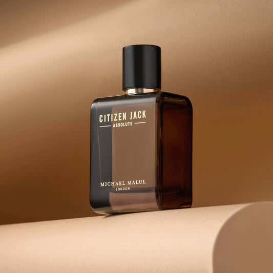 Michael Malul Citizen Jack Absolute Eau de Parfum 100 ml bottle – fruity melon and pineapple fragrance with warm amber and creamy vanilla base
