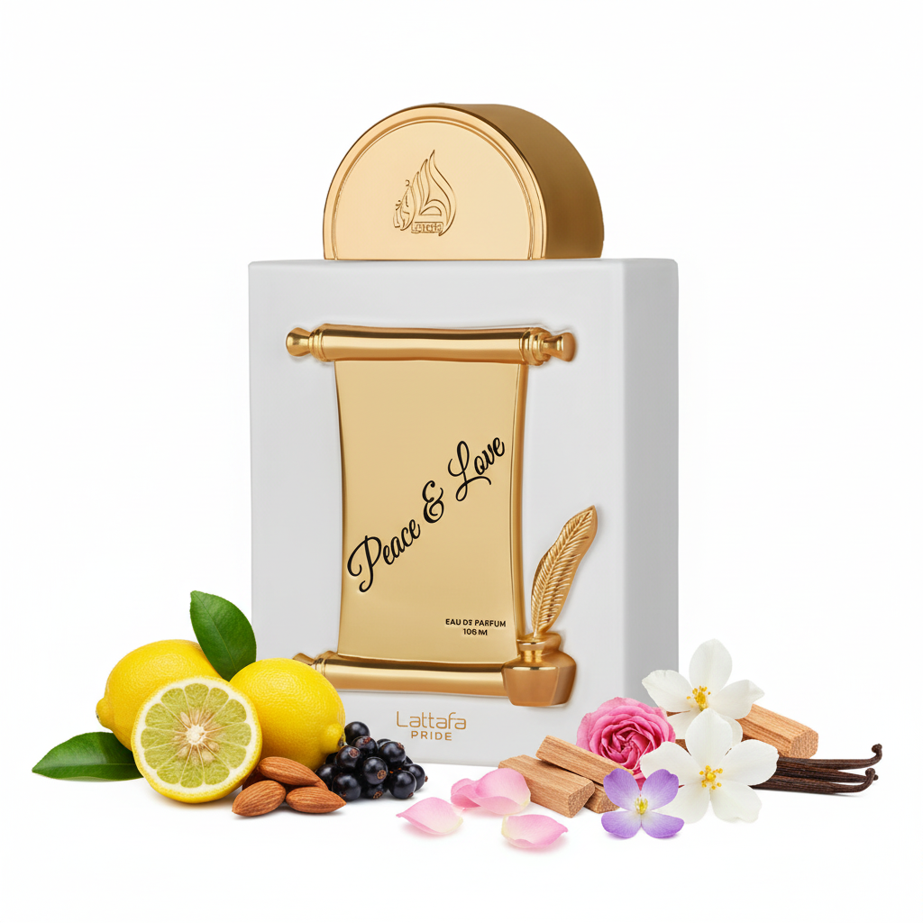 Lattafa Pride Peace & Love Eau de Parfum 100 ml (3.4 oz) product image 4