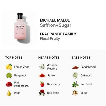 Michael Malul Saffron + Sugar