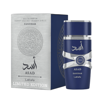 Lattafa Asad Zanzibar Limited Edition Eau de Parfum 100 ml (3.4 oz) product image 5
